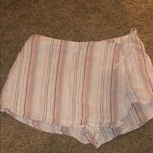 cute striped skort